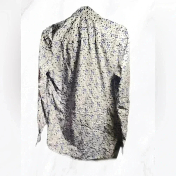 Sondergaard abstract dot  patterned button down long sleeve dress shirt 14.5 - Picture 3 of 5